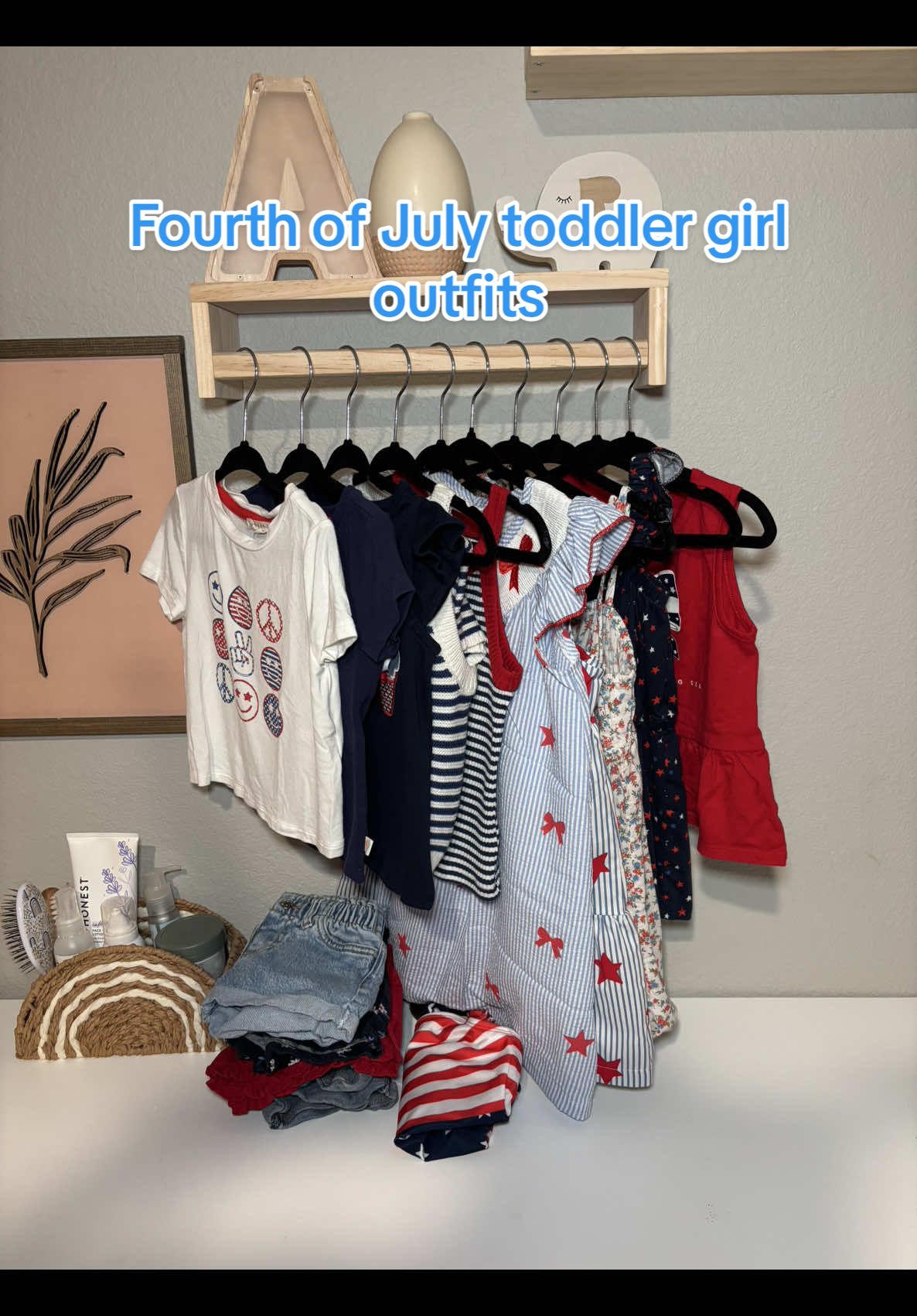 Might be a bit much 🫣🤣 #fourthofjuly #fourthofjulyoutfits #toddlermom #toddleroutfits #toddlergirl #MomsofTikTok #momlife 