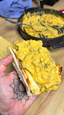 Philly cheese steak + sanguche de miga