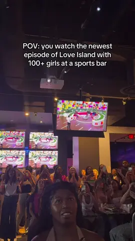 Watching this #show is an #extreme #sport 😱🥵 (via @sa.tomaa/IG) #LoveIsland #realitytv #sportsbar  