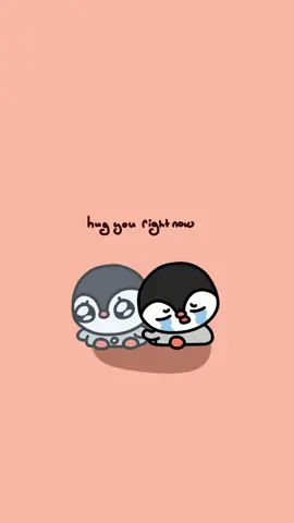 i really miss you and wish we can be together penguin #penguin #kawaii #cute #cuteanimation #fyp #cuteart #art #animation 
