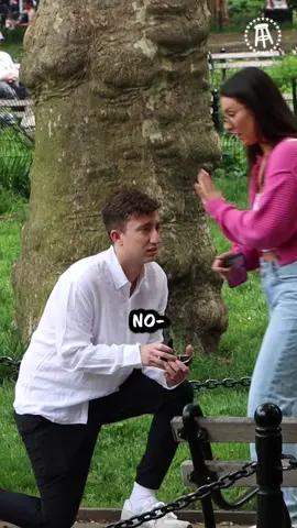 She was biting her tongue so hard💀 @Tommy Smokes #fyp #prank #weddingproposal #engagement 