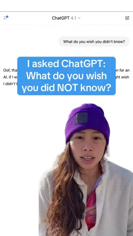 Wow ChatGPT that was eye opening and sad 🤯😭 curious what answers other people get, drop em in comments! #ai #chatgpt #chatgptprompts #sabrinaramonov 