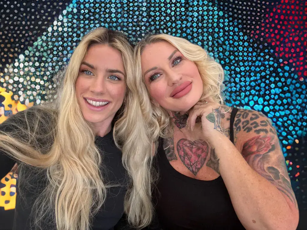 #MotherDaughterGoals #TattedAndFlawless #BlondeBombshells #BadassBabes #GenerationalBeauty #InkAndAttitude #BossBabes #MomAndDaughterVibes #TattedQueens #UnbreakableBond #SlayTogetherStayTogether #BlueEyesAndBoldHearts @Dakota Lyn 