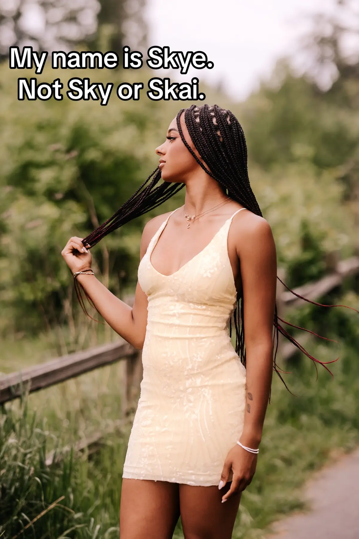 just saw this trend #spellmyname #skye #sky #skai 