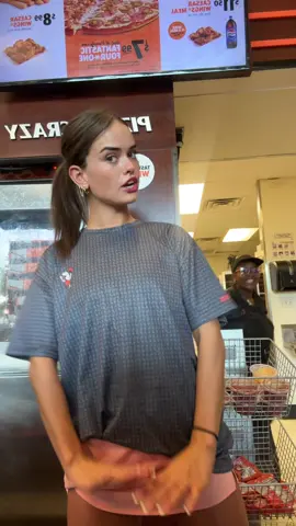 AYY #littlecaesars #fyp @KarmaWitTheCake🫶🏽 