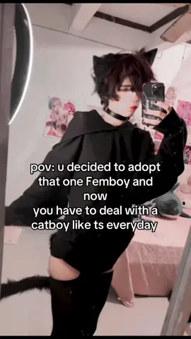 The lipstick filter dont wanted to support 🗣️ #femboy #femenineboy #twink #humor #meme #femboymeme #femboymemes #catboy #kemonomimi #kemonomimicatboy 