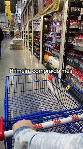 Primeira compra do mês 🙏🏽❤️✨ #casa #compradomes #morandocomonamorado #for #foryoupage #vira #compras #rotina 