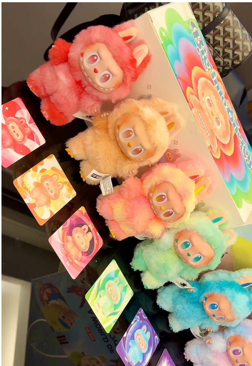 In fact, each Labubu is unique because the color is tie-dyed.#labubu #popmart 