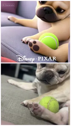 My little Pixar puppy #kalysi #capcut #alyg #tgif #aifilter 