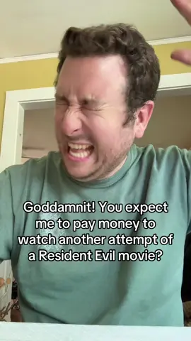 Me before and after hearing that news. #foryou #fyp #residentevil #zachcregger #barbarian2022 #movietok #weaponsmovie #horrortok #thewhitestkidsuknow 