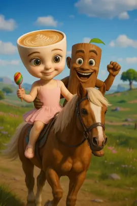 Brainrot Baby Riding Horse 🐎 ✅ #italianbrainrot #brainrot #brainrotanimals #cute #meme #memes #humor #fyp #ballerinacappuccina #tungtungtungsahur #tralalerotralala 