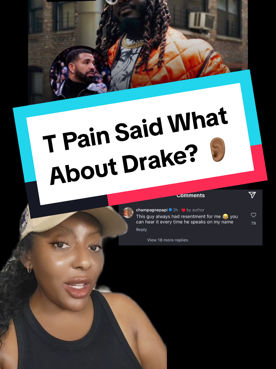 Please LEAVE DRAKE ALONE!  T Pain Says Drake should bow out gracefully despite him being bullied out at the peak of his career. Is he just jealous? #tpain #drake #jayz #kendricklamar #kendrick #kendricklamarfans #drakefans #musiclovers #hiphopmedia #hiphopnews #trending #discussion #champagnepapi #umg  T Pain Comments About Drake Drake Responds to T Pain