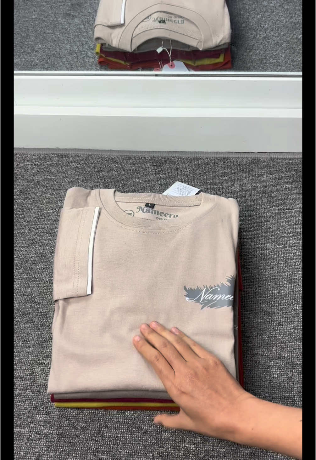 kaos basic yg wajib kalian punya nih #kaosnameera #kaoswanita #fyp 