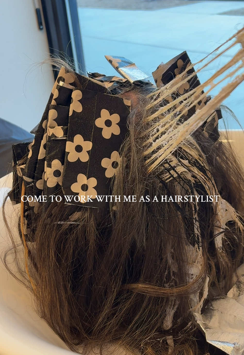 a typical day at the salon✨ work by @adoremybeauty_makayla 🫶👯‍♀️ #dayinthelifeofahairstylist #hairstylistlife #dayinthelife #ditlvlog #hairstylistcheck #fyp 