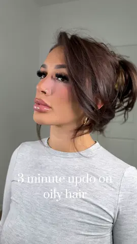 #updo #hair #hairtok #grwm 