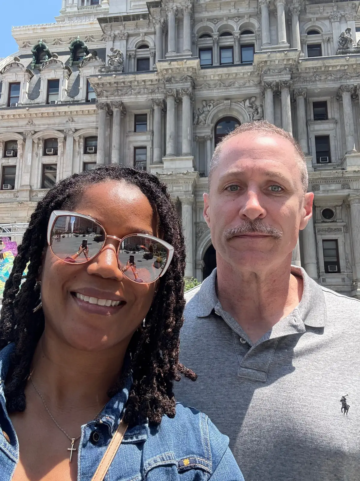 lots of yall were asking to see them now. met at 15, now they’re 50 and 52. sorry i don’t have many pics of them #interracialcouple #biracial #mixed #waves #parents #biracialcouple 