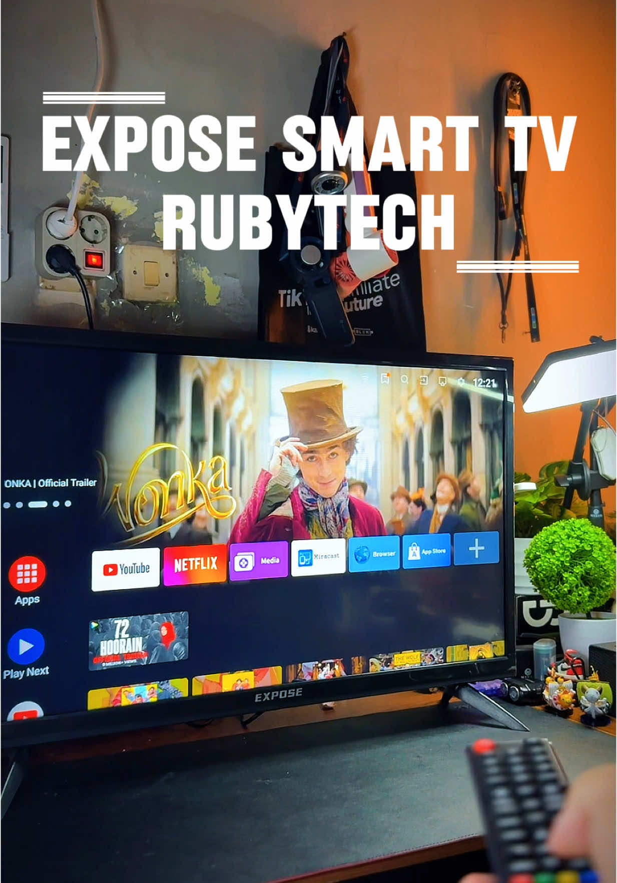 Expose Android TV dari Ruby Tech! Google TV 32 inch harga ga nyampe 1,5 jutaan?! GILAA!! Langsung bisa nonton Netflix, YouTube, Spotify tanpa alat tambahan. Layar bening Full HD 1920 x 1080 pixel, audio jernih kualitas premium! Dan yang bikin makin tenang... GARANSI SUKU CADANG SAMPAI 5 TAHUN! 🔥 TV canggih, harga irit, tinggal klik langsung sampe rumah! #ExposeAndroidTV #RubyTech #SmartTVMurah #GoogleTV32Inch #TVFullHD #smarttv #wibgajian #hobaba 