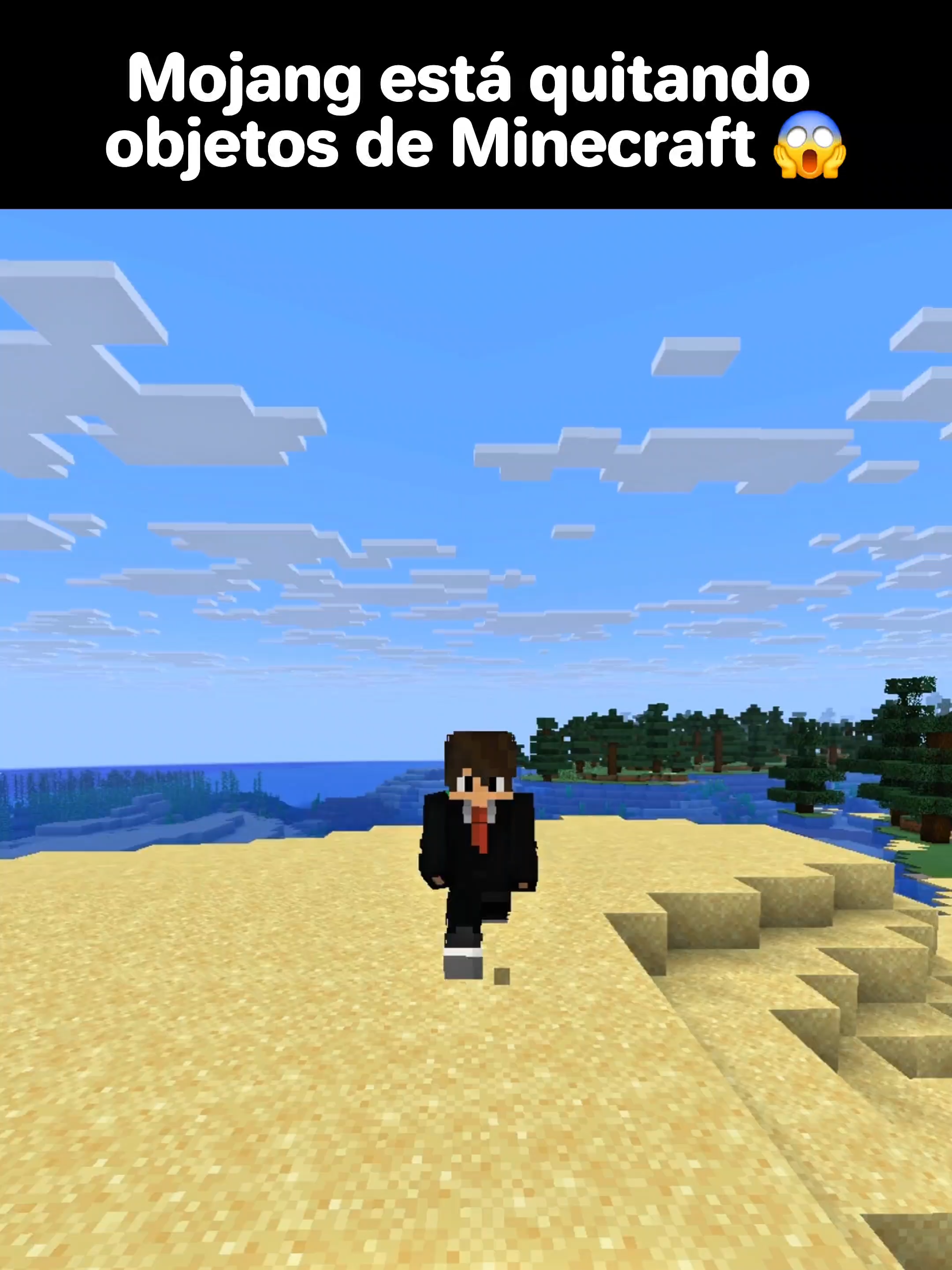 Mojang esta quitando objetos 😱 #minecraft