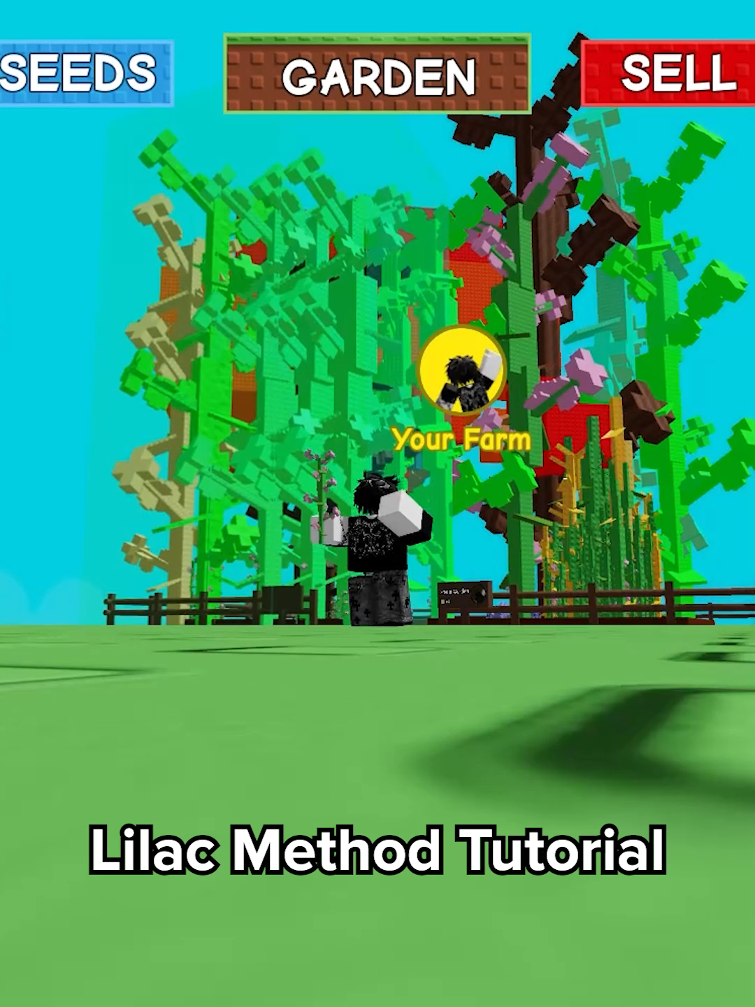 Lilac Method in Grow A Garden #roblox #growagarden #growagarden🥒🌶🍅 #lilacmethod #robloxfyp #fyp