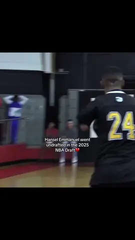 he 100% deserves a chance to play for a roster, unlike ace bailey #hanselenmanuel #NBA #nbadraft 