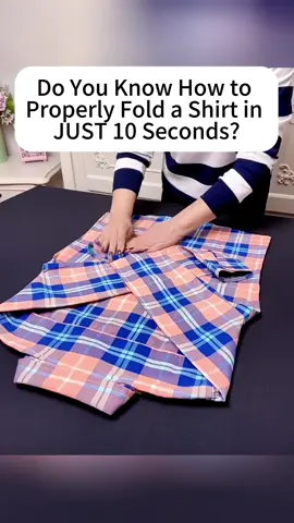 Do You Know How to Properly Fold a Shirt in 10 Seconds? #shorts #lifehacks #organization #clothingtips #trending