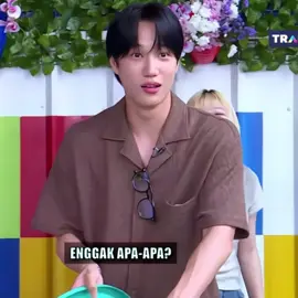 wkwk ngakak bngtt😭 #kai #exo #varietyshow #trans7 
