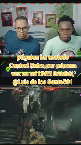 ¡Me ha encantado! ¡Gracias, Luis de los Santo501! Es la primera vez que veo este Regalo en mi LIVE. @Luis de los Santo501 #tiktoklive #livehighlights #livegift #gamecontroller #controlretro 