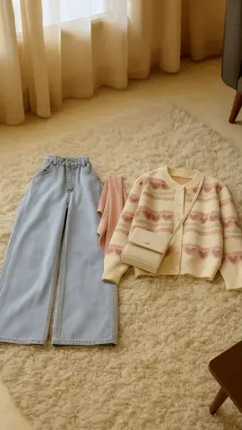 Siapa bilang tampil manis harus ribet? 🍓 Satu set outfit ini udah lengkap banget—cardigan gemes, celana highwaist, sampai jilbabnya juga ada! Cocok buat kuliah, jalan sore, atau ngopi cantik 😍 Udah dapet 3in1, harga juga hemat~ Yuk tampil effortless tapi tetep stylish! ✨💕 #ootdsimple  #outfitcewek  #outfitkekinian  #lookbookcewek #styleanakkampus  #ootdmahasiswi   #ootdcardigan  #culottepants  #outfitkuliah  #ootd2025  #tampilstylish  #hjjabfashion #ootdremaja  #ootdmahasiswi #tampilmanistanparibet 