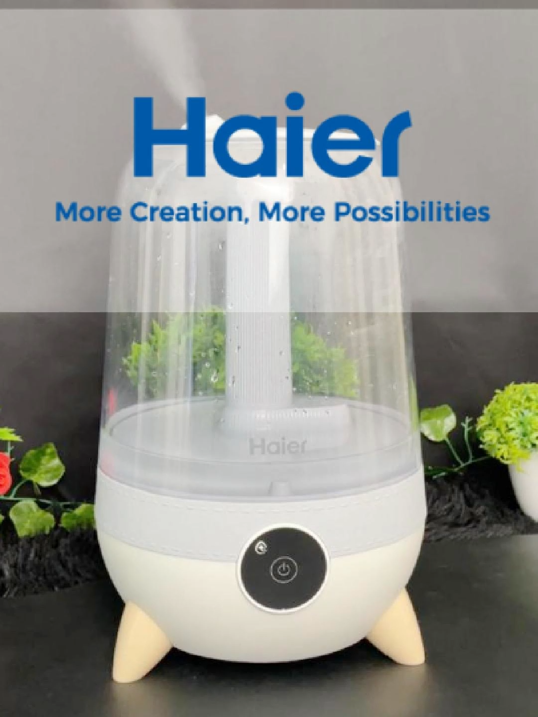 Feeling dry? Not anymore! 😌💧 With Haier US101, enjoy fresh, balanced air in just a tap! Moisturize the air — and your skin! ✨ Add to cart now! 🛒 @haier.smallappliances  #haier #haiersmartappliances #haiersmallappliances #MoreCreationMorePossibilities #haierhumidifier #haierUS101 #humidifier #ultrasonichumidifier