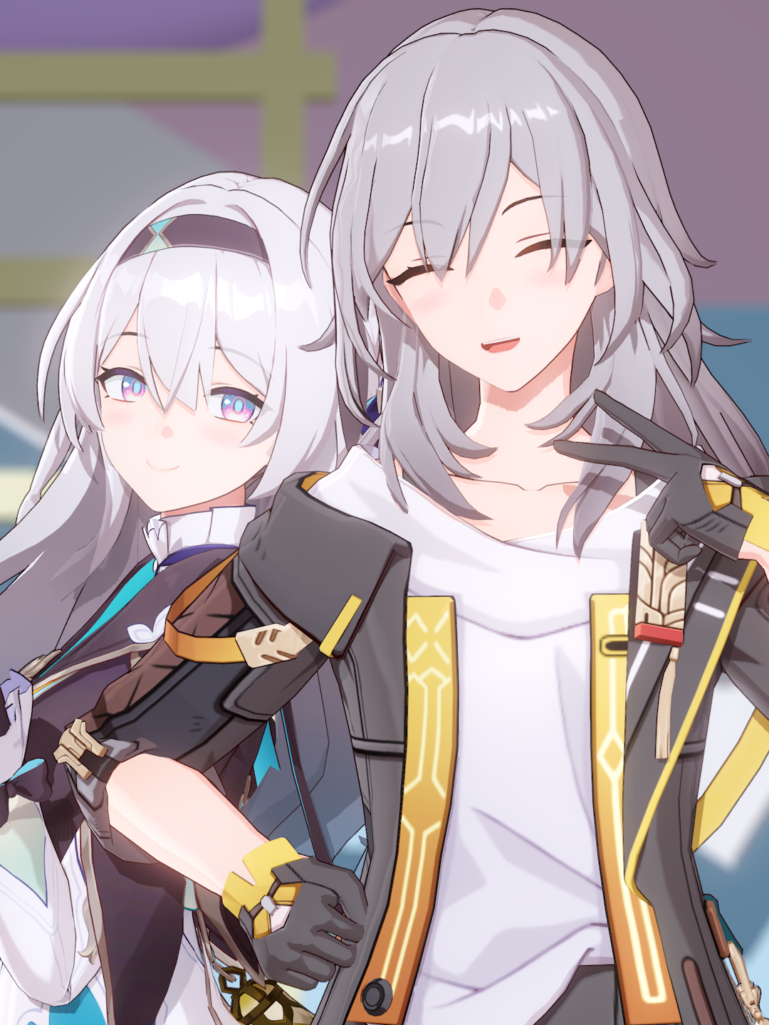 Firefly Stelle Night Train Trend #firefly #ホタル #流萤 #stelle #星 #HonkaiStarRail #崩壊スターレイル #崩壞星穹鐵道 #mmd