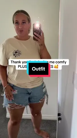 Sooooo comfy #tiktokmademebuyit #summersale #fashion #summeroutfit #denimshorts 