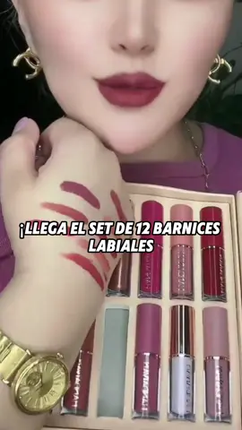 Esmalte de labios de doce colores, sin resequedad, sin decoloración, sin manchas. #lápiz labial#brillo de labios#Belleza#Constituir#LifeHack#TikTokShop#fyppp#fyp
