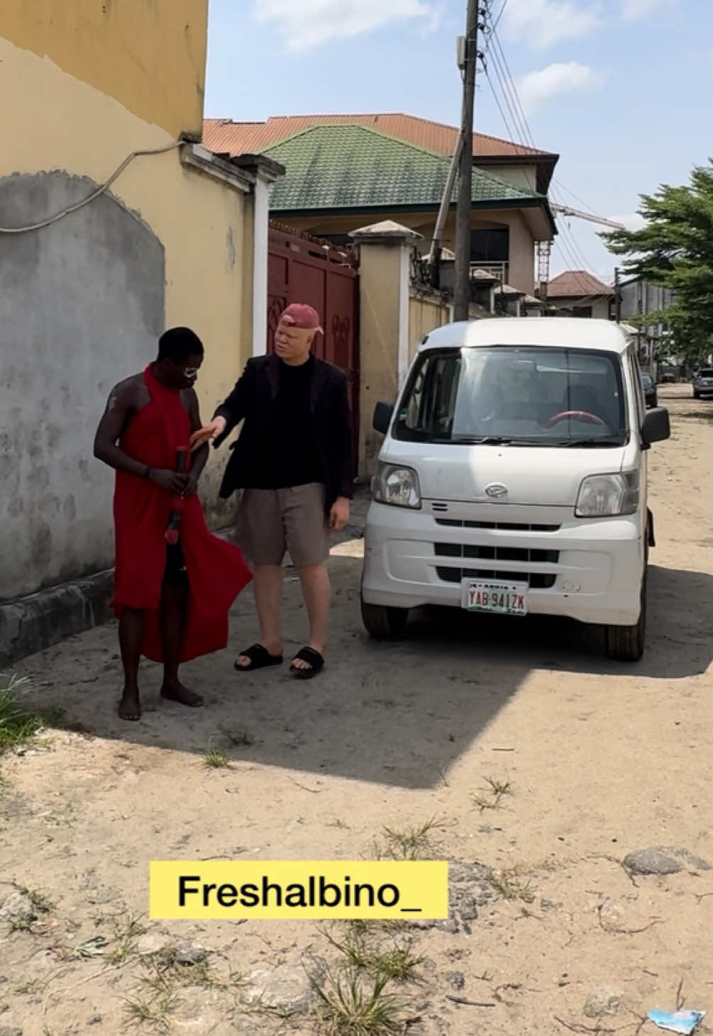 Mr if if if the truck driver 😂#fyp #freshalbino_ #freshalbino_1 