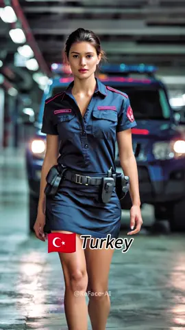 👮‍♀️ This Officer Owns the Street! ✨ Grace in Uniform - 13 #policewoman #femaleofficer #uniformstyle #womaninunifrom #fyp #viralvideo