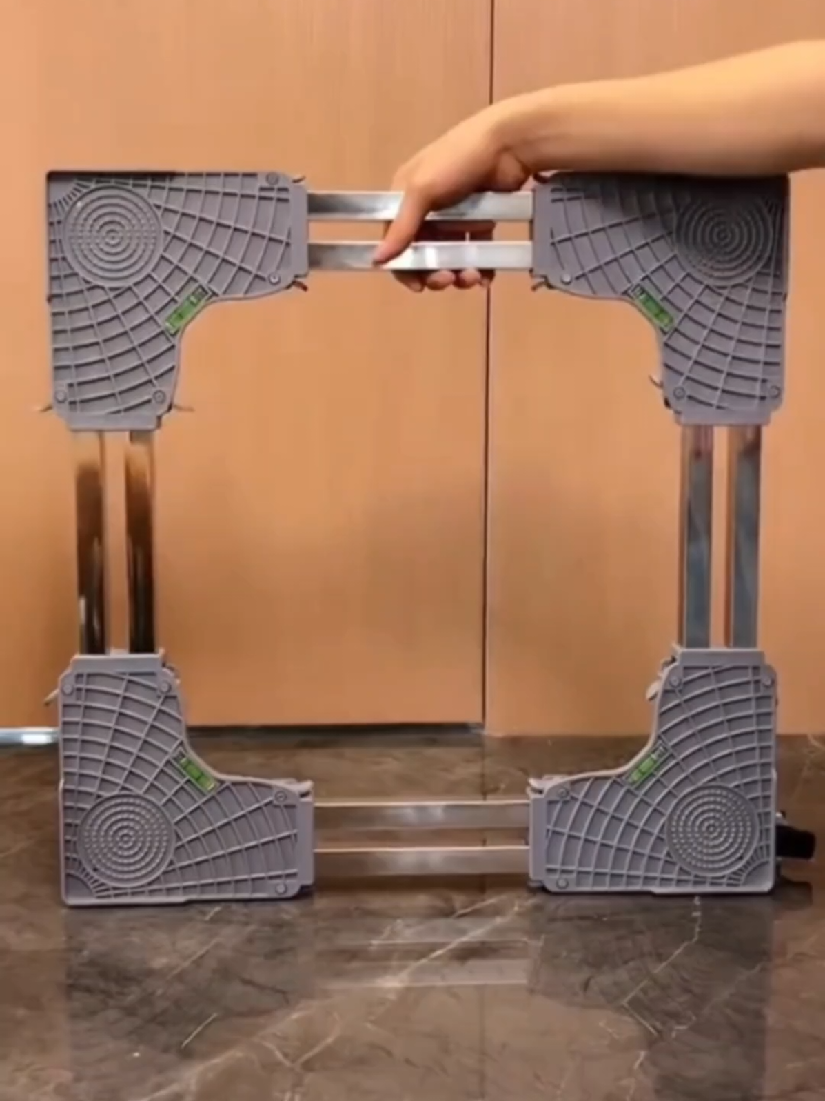 4 wheel Adjustable Furniture stand four wheel stand #adjustablestand  #4wheelstand  #refstand 4 wheel adjustable  #refregiratorstand 