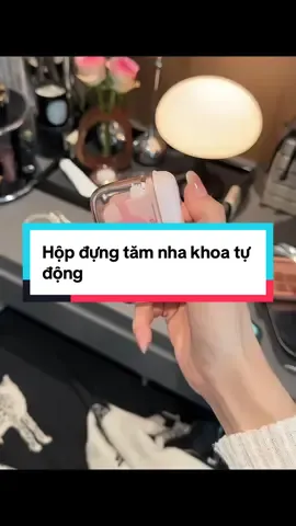 Hộp đựng tăm nha khoa tự động #giadungthongminh #giadungtienich #nộitrợ #fyp #hopdungtamnhakhoatudong 