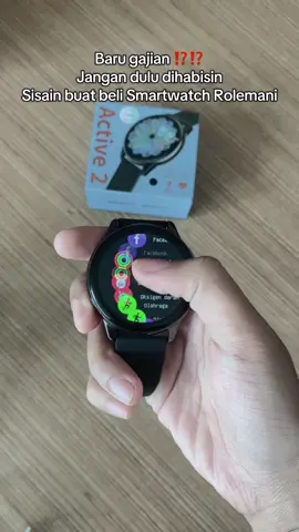 Habis gajian langsung beli smartwatch Rolemani T2 Pro #smartwatch #rolemani #rolemanismartwatch #fyp 