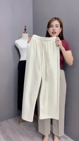 Quần suông tăm nhung mịn #quansuongnu #hottren #muataitiktok #thuthuyfashionn 