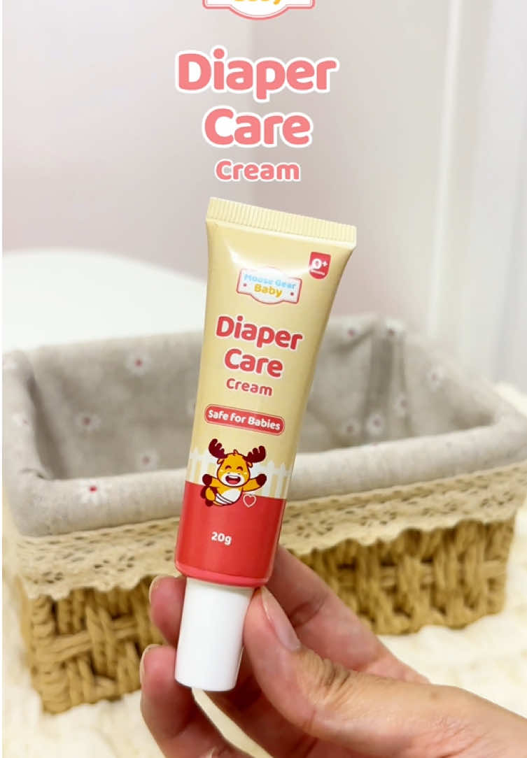 Introducing our Diaper Care Cream — your new companion to soothe and protect your little one's skin during diaper changes! It's gentle and safe for your little one's sensitive skin! 💗✨ #MooseGearBaby #moosegearbabyph #TrustedByParentsLovedByBabies 