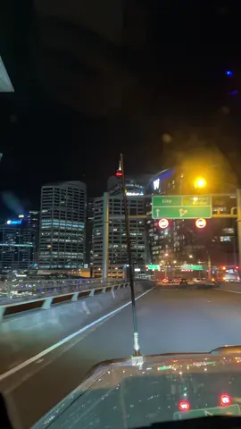Sydney at night