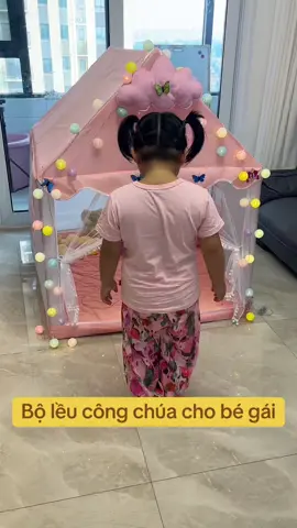 Bộ lều công chúa cho bé gái yêu #xuhuongtiktok #dochoichobe #dochoichobe #viralvideo #fpyシ 