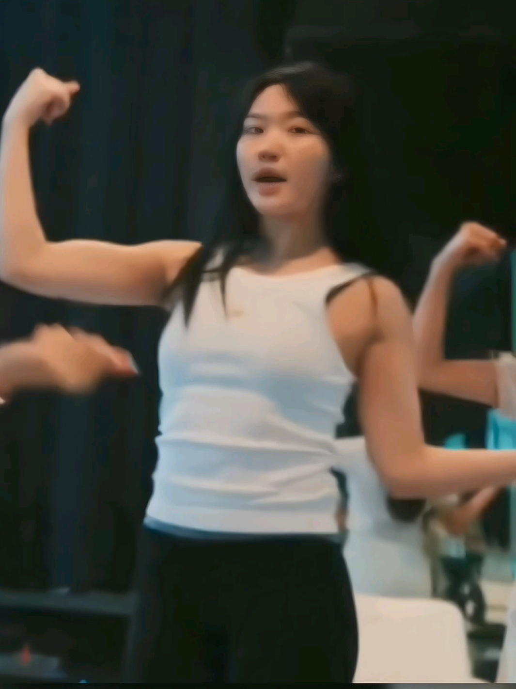 beuhh ototya,udh bisa nih adu panco sama ci gre #marshajkt48 