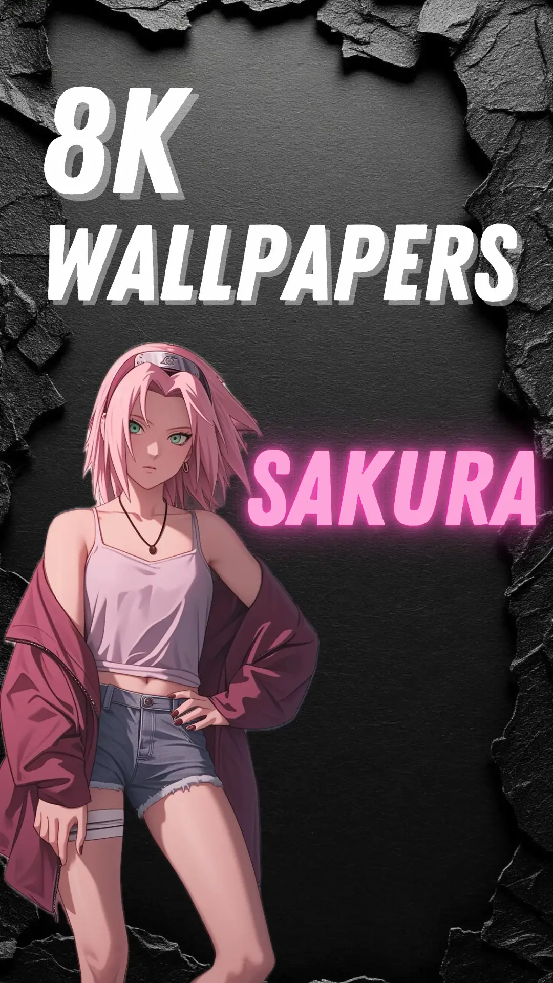 #anime #fyp #sakura #wallpaper 