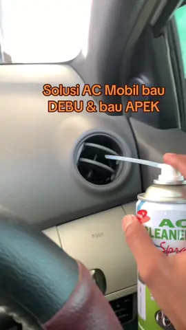 Solusi bagi teman2 yang AC Mobilnya bau APEK & bau DEBU #ac #accleaner #accleanermobil #mobilwangi #acmobilwangi #acmobilfresh #fyp #acmobil 