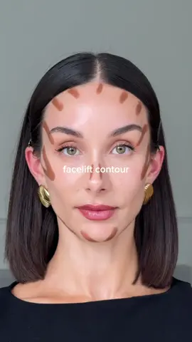 ad Facelift Contour Hack ✨ using the @MaybellineUK lifter stix in shade 70 - would you try this? #LifterStix #makeup #makeuptutorial #makeuphacks #contouring #contour #contourhacks