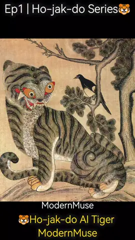 🐯 Ho-jak-do[호작도]: Korea’s traditional folk painting of magpies and tigers, reborn with a modern twist! Inspired by the fierce tiger featured in Netflix’s “K-Pop Demon Hunters,” this series brings the Korean Minhwa’s playful tiger and magpie to life with AI motion.   Experience the fusion of timeless Korean art with pop culture fantasy. ✨ Discover the legendary Ho-jak-do as you’ve never seen before! 👍 Like & subscribe for more creative AI art fusions with #ModernMuse . #KPopDemonHunters #HoJakDo #KoreanArt #AIArt #Tiger #Magpie #KoreanTraditional #Netflix #Kpop #AIshorts #Minhwa #KoreanCulture #ArtShorts #Shorts #ModernMuse 