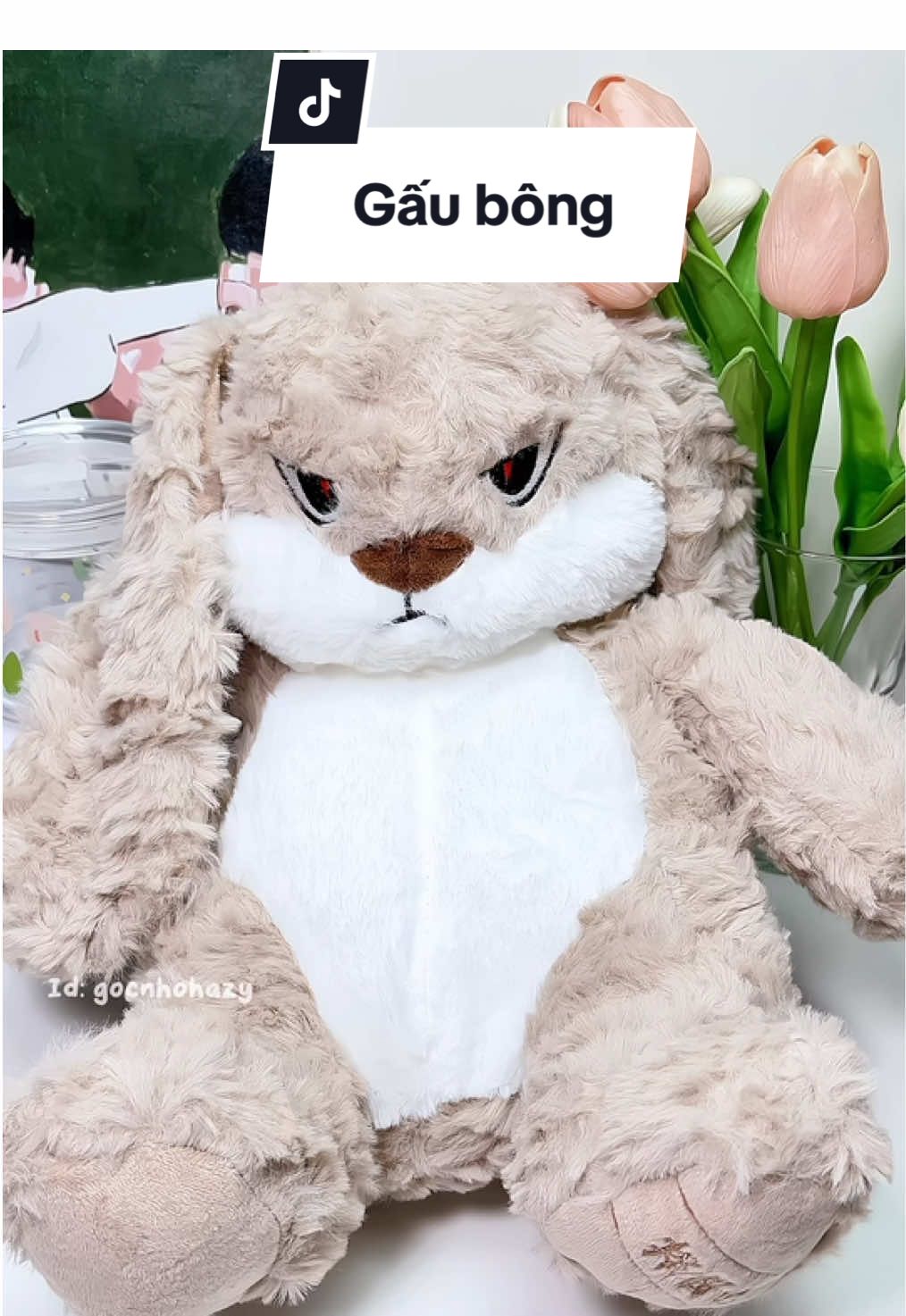 Em thỏ mặc hơi cọc xíu hoiii #gaubong #gaubongcute #gaubongtho #gocnhohazy #viral #unboxing 