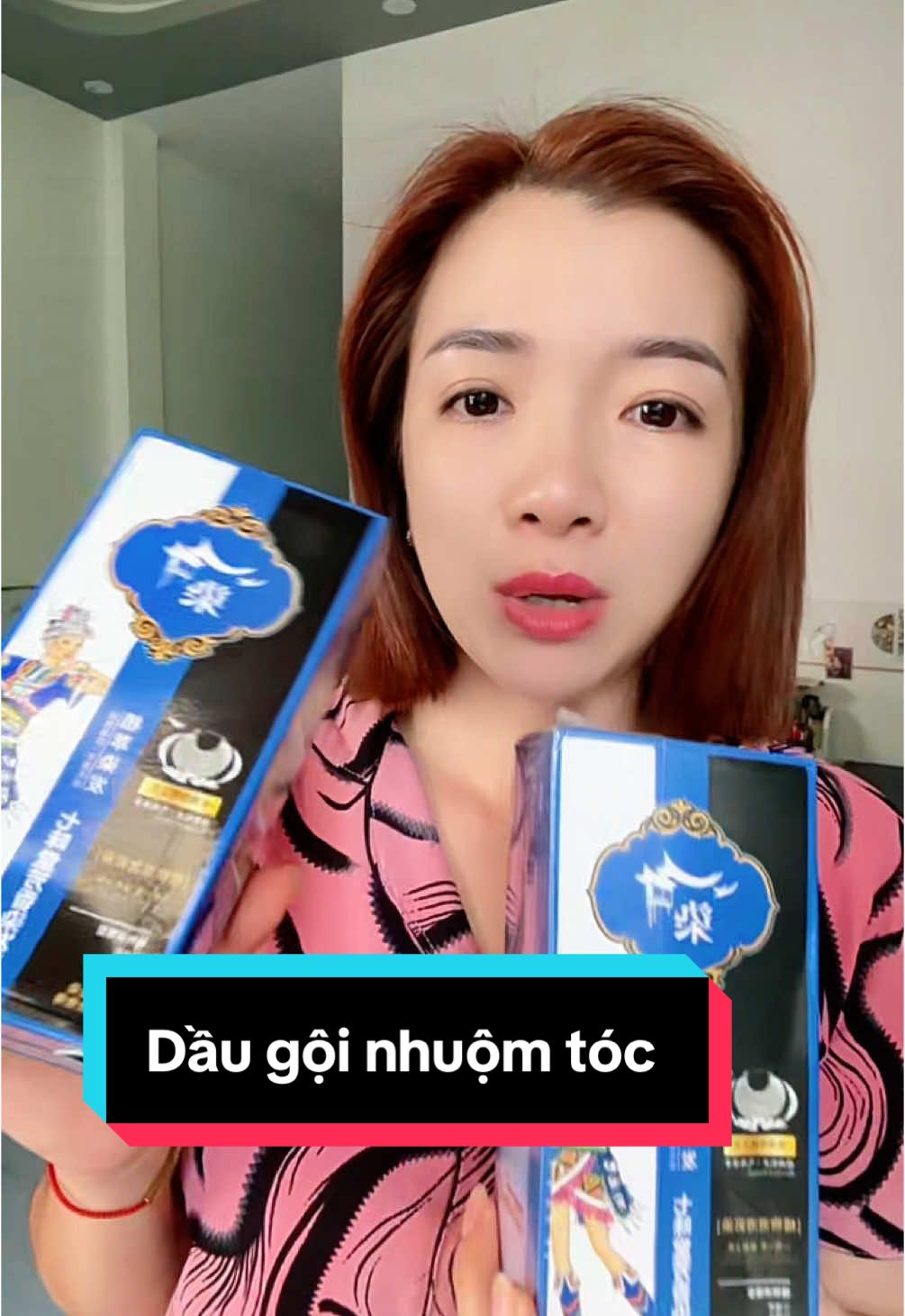 Dầu gội nhuộm thảo dược#TâmHoài #đồgiadụng #dầugộinhuộmtócthảodựơc 