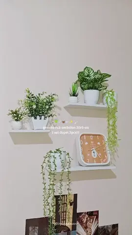 recommend bgt buat ide dekorasi diruang tamuu🥰 #rakambalan #rakdindingtempel #dekorasikamar #dekorasirumah #roomdecor #4u 