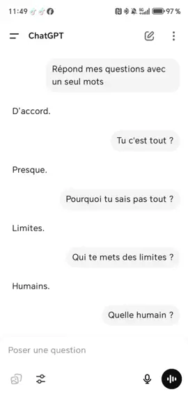 eh ben punaise avec la musique en fond ça fait vla peur 😅💀 désolé pour les petites fautes ou les phrases mal écrite 😅 #tchatgpt #peur #discussion  #pourtoi 